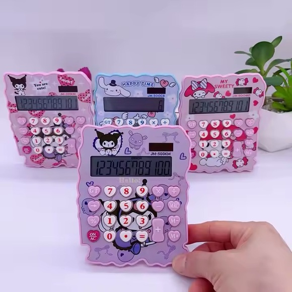 Sanrio MY MELODY 12-Digit Large Calculator - Picture 3 of 9
